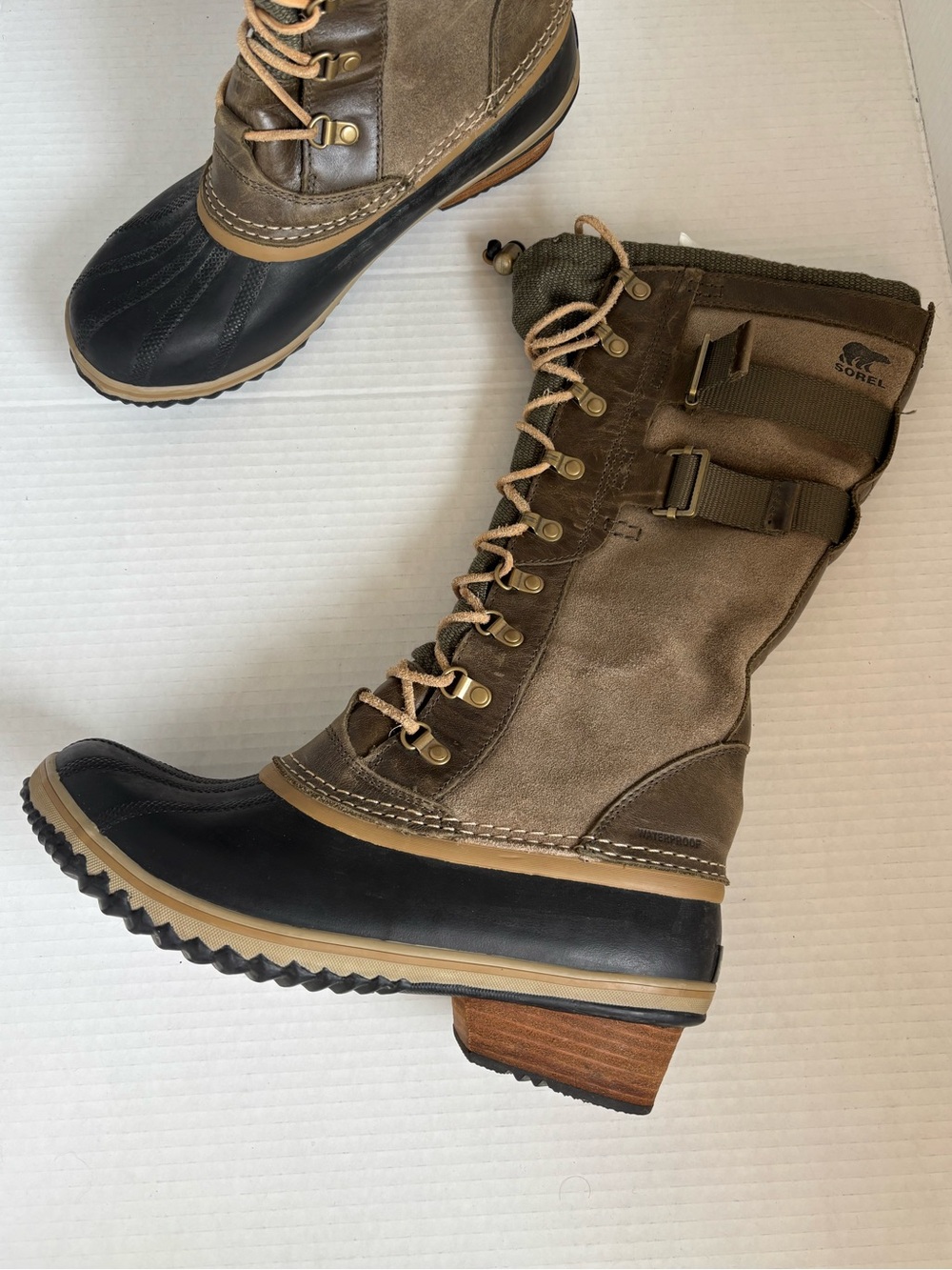 SOREL Conquest Carly II Waterproof Boots Sz 10.5